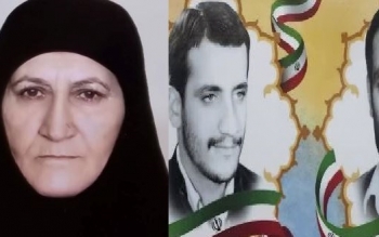 تشییع پیکرِ مادر شهیدان نظری در فومن با حضور استاندار گیلان