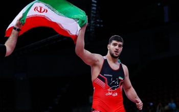 قهرمانی مقتدرانه ستاره گیلانی کُشتی در جهان