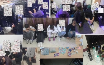 دستگیری ۵۷ دختر و پسر وسط پارتی مختلط در صومعه سرا/۱۰۰میلیون تومان خرج این پارتی شده بود