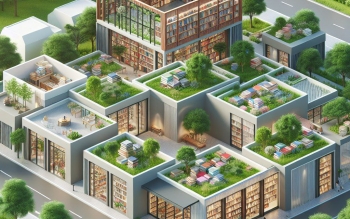 احیای راسته ی کتابفروشان رشت در جوار کتابخانه مرکزی پارک شهر 