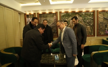 ورود مدیر گردشگری سازمان اکو با استقبال رئیس شورای اسلامی و شهردار رشت
