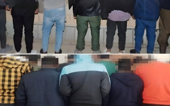 دستگیری و احضار ۴۴ اراذل و اوباش در رشت