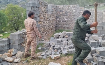 رفع تصرف بیش از ۳ هزار مترمربع زمین ملی در شهرستان صومعه سرا