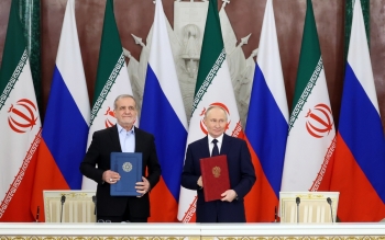 روسای جمهور ایران و روسیه پس از امضای معاهده مشترک جامع راهبردی چه گفتند؟