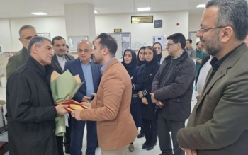 اهدای دستگاه دیالیز به بیمارستان صومعه سرا به نیت همسرِ درگذشته