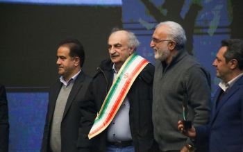 گزارش تصویری؛ مراسم تجلیل از «بهمن صالح نیا پدر فوتبال گیلان» و جمعی از تاریخ سازان استان
