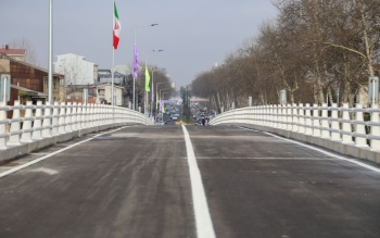 گزارش تصویری؛رویدادی کم نظیر در رشت؛دو پل غیرهمسطح حمیدیان و باهنر زودتر از موعد افتتاح شدند