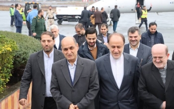 حاجی بابایی، نایب رئیس مجلس شورای اسلامی وارد گیلان شد