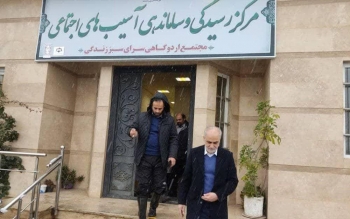 بازدید دادستان از گرمخانه شهرداری رشت