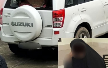 بازداشت زنِ گدای شاسی‌بلند سوار در رشت