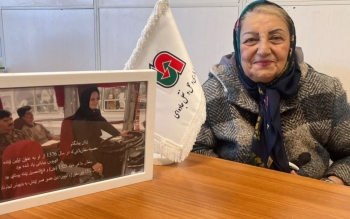 ۳۰ سال رانندگی بدون حادثه اولین راننده زن اتوبوس برون شهری ایران