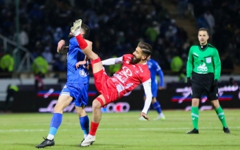 گزارش تصویری اختصاصی؛ بازگشت پرسپولیس به کورس قهرمانی با شکست استقلال، رقیب سنتی