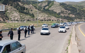 آزادراه منجیل - رودبار یک طرفه شد