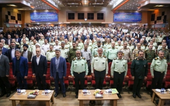 گزارش تصویری؛ معارفه سردار حسن پور به عنوان فرمانده انتظامی استان گیلان و خداحافظی با سردار ملکی بعد از ۶۷ماه 