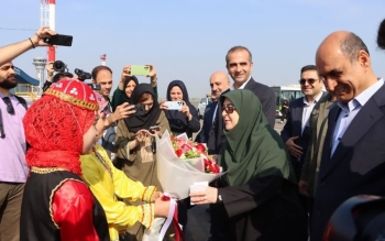  سخنگوی دولت وارد گیلان شد