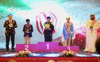 کسب اولین مدال طلای انفرادی تاریخ شطرنج مردان ایران توسط استاد بزرگ بردیا دانشور ورزشکار گیلانی