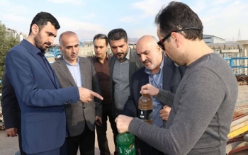 بازدید دادستان شهرستان رودبار از واحد های تولیدی شهرک صنعتی لوشان