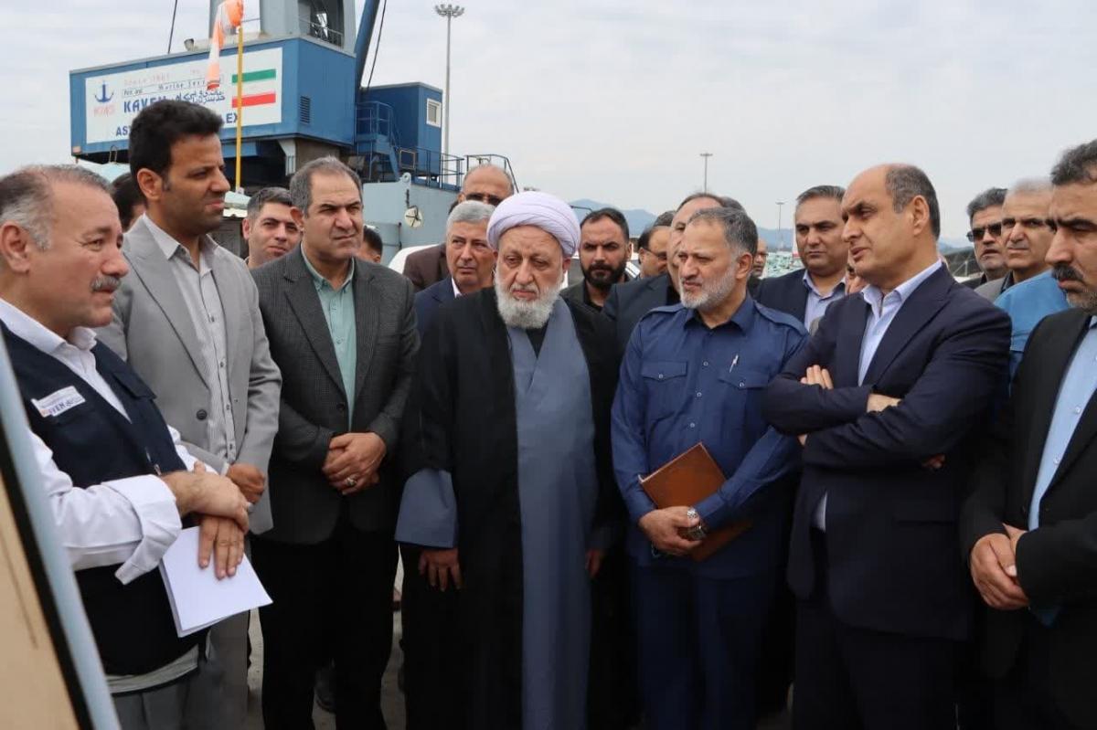 بندر آستارا محور توسعه ترانزیت شمال کشور است
