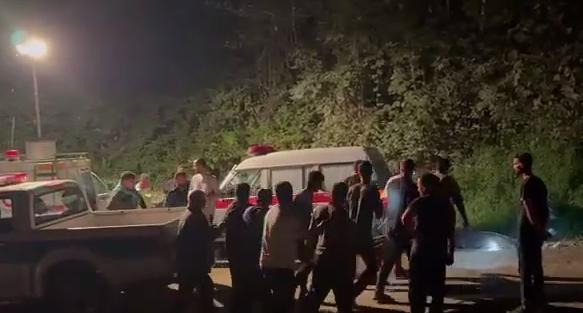 مرگ دو سرنشین خودرو تیبا در سقوط به دره جواهردشت چابکسر