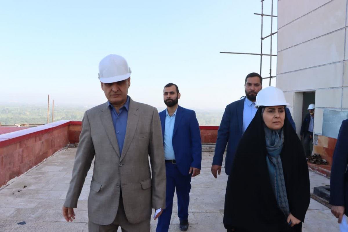 خانم وزیر وعده داد:بیمارستان لاکان رشت تا پایان امسال افتتاح می شود/عکس