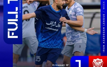 تساوی تلخ داماش در ورزشگاه سردار جنگل با طعم گل زودهنگام