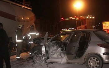 فیلم/بازتاب های تصادف زنِ مست در قشم با سه خودرو