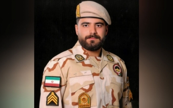 شهادت امیرحسام جوینده، سرباز گیلانی در تصادف رانندگی هنگام ماموریت مرزی
