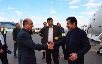 معاون رئیس جمهور در امور توسعه روستایی و مناطق محروم کشور وارد گیلان شد