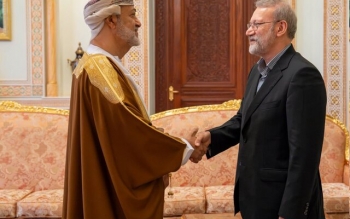جزئیات دیدار لاریجانی با پادشاه عمان