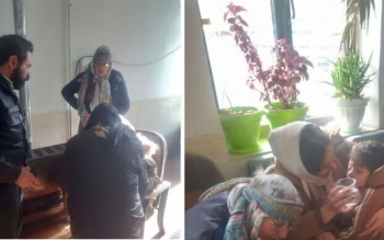 نجات معجزه آسای کودک ۴ ساله کرمانی که باد شدید او را به بیابان برد