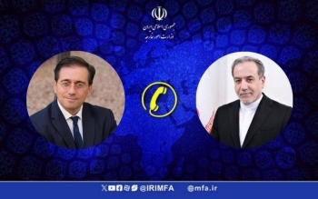 قدردانی عراقچی از مواضع اصولی و شرافتمندانه اسپانیا در مخالفت با تجاوز نظامی به ایران