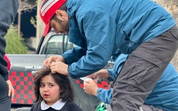 موشک های آمریکایی، مادر این خانواده را جلوی فرزندانش کُشت و کودکانش را معلول کرد