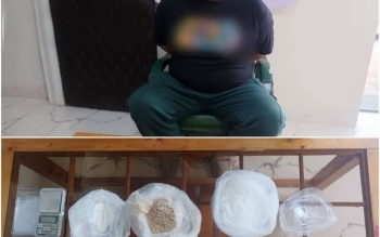 کشف کوکایین، شیشه و هروئین از داخل گلگیر خودروی پژو پارس