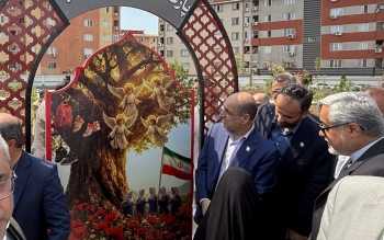 پارک فرشتگان میناب در شهرک مهر رشت افتتاح شد