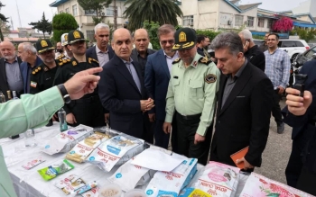 کاهش آمار سرقت و افزایش کشف موادمخدر در گیلان