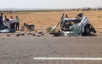 بی‌توجهی پزشک پشت فرمان پراید، جان خود و ۲ نفر دیگر را گرفت