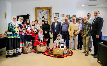 تجلیل از هنرمندان و پیشرانان هویت فرهنگی در منطقه آزاد انزلی