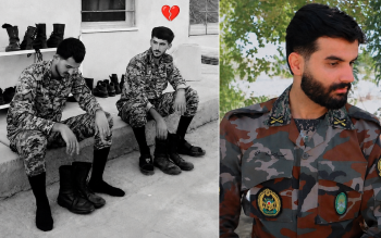 عکس/شهادت ۷ نفر از سربازان و کادر ارتش در حمله ارتش آمریکا به آسایشگاه پادگان بمپور ایرانشهر