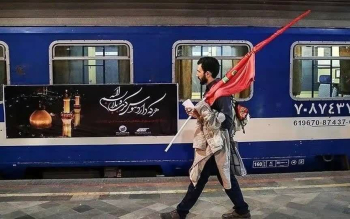 قطار فوق‌العاده اربعین حسینی در مسیر رشت–کرمانشاه برقرار شد