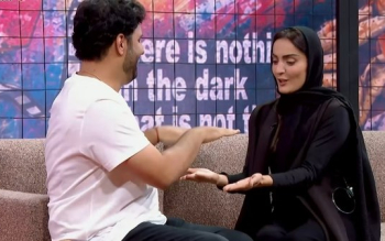 «نان بیار،کباب ببرِ» مهیار حسن و السا فیروزآذر  باعث توقیف برنامه  «درجام» شد