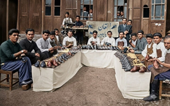 کفش هایی که از رشت به خارج از کشور می رفتند