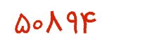 security code