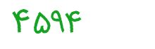security code