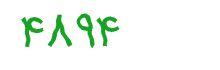 security code