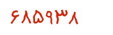 security code